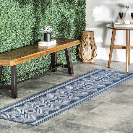 Nuloom Ranya Tribal Indoor/Outdoor Area Rug 2ft x 8ft GBCB01C-208